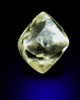Diamond (1.46 carat pale-gray octahedral crystal) from Venetia Mine, Limpopo Province, South Africa