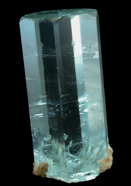 Beryl var. Aquamarine from Dassu, Braldu Valley, Baltistan, Gilgit-Baltistan, Pakistan