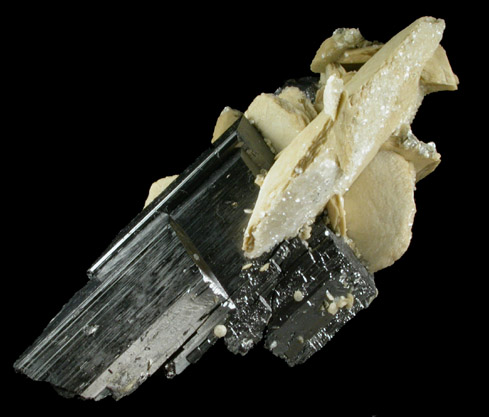 Siderite and Ferberite from Panasqueira Mine, Barroca Grande, 21 km. west of Fundao, Castelo Branco, Portugal