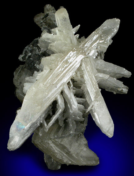 Cerussite (twinned crystals) from Tsumeb Mine, Otavi-Bergland District, Oshikoto, Namibia