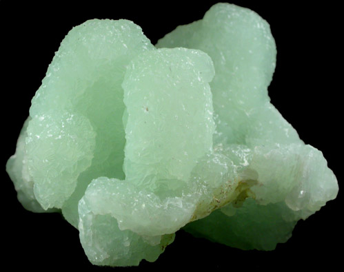 Prehnite pseudomorphs after Anhydrite from Prospect Park Quarry, Prospect Park, Passaic County, New Jersey