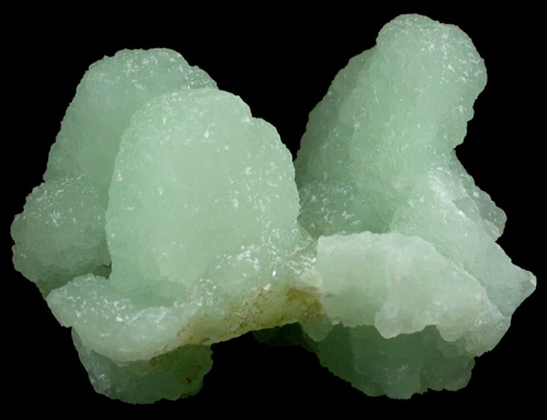 Prehnite pseudomorphs after Anhydrite from Prospect Park Quarry, Prospect Park, Passaic County, New Jersey