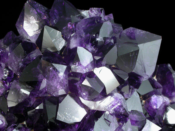 Quartz var. Amethyst from Catalan Agate-Amethyst District, Southern Paran Basalt Basin, Artigas, Uruguay