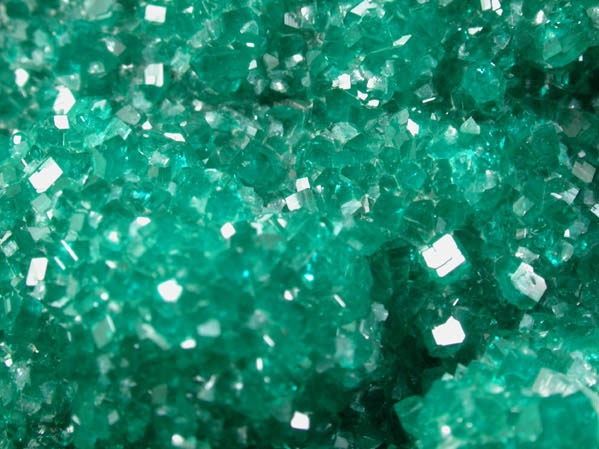 Dioptase and Calcite from Tsumeb Mine, Otavi-Bergland District, Oshikoto, Namibia