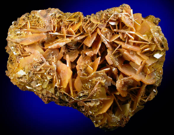 Wulfenite from Glove Mine, Santa Rita Mountains, Santa Cruz County, Arizona