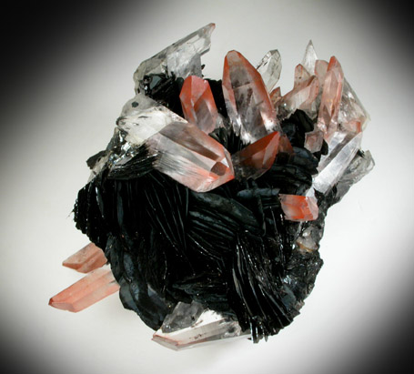 Hematite and Quartz from Jinlong, northeast of Guangzhou, Longchuan, Guangdong Province, China