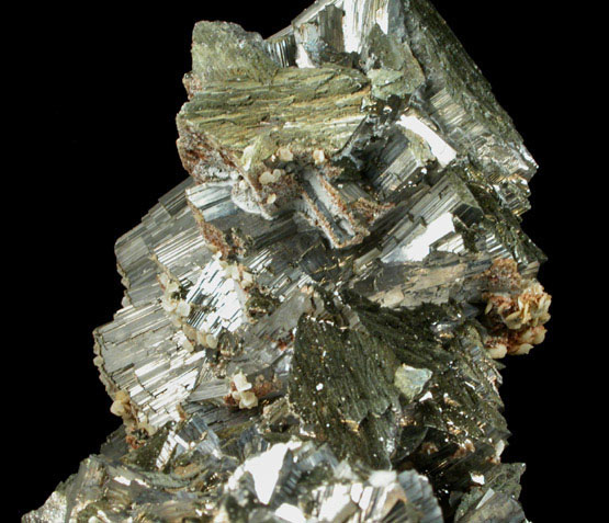 Arsenopyrite with Siderite from Panasqueira Mine, Barroca Grande, 21 km. west of Fundao, Castelo Branco, Portugal