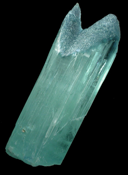 Beryl var. Aquamarine with Albite from Chamachu, Gilgit-Skardu Road, Gilgit-Baltistan, Pakistan