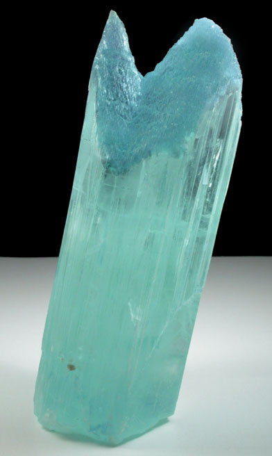 Beryl var. Aquamarine with Albite from Chamachu, Gilgit-Skardu Road, Gilgit-Baltistan, Pakistan