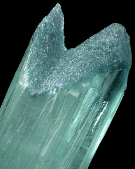 Beryl var. Aquamarine with Albite from Chamachu, Gilgit-Skardu Road, Gilgit-Baltistan, Pakistan