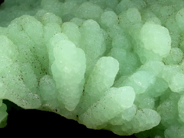 Prehnite pseudomorphs after Anhydrite from Lower New Street Quarry, Paterson, Passaic County, New Jersey