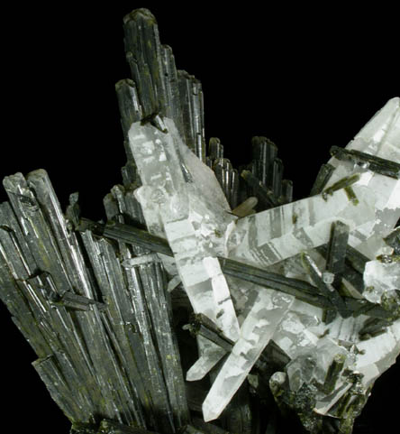 Epidote with Quartz from Rosario Mabel Claim, Pampa Blanca, Huancavelica Department, Peru