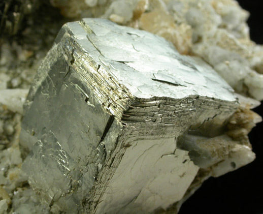 Pyrite on Quartz from Dalnegorsk, Primorskiy Kray, Russia