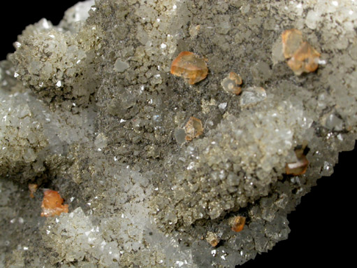 Quartz pseudomorph after Anhydrite from Prospect Park Quarry, Prospect Park, Passaic County, New Jersey