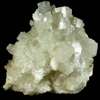 Calcite on Prehnite-Datolite from Millington Quarry, Bernards Township, Somerset County, New Jersey