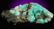 Microcline var. Amazonite with Smoky Quartz from Black Cap, Conway, Carroll County, New Hampshire