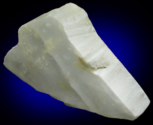 Ulexite (exhibiting fiber optic effect) from Boron Pit, Kramer District, Kern County, California