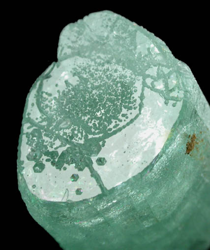 Beryl var. Emerald from Hiddenite, Alexander County, North Carolina