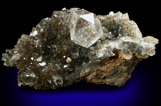 Quartz var. Herkimer Diamonds from Diamond Acres (Hastings Farm), Fonda, Montgomery County, New York