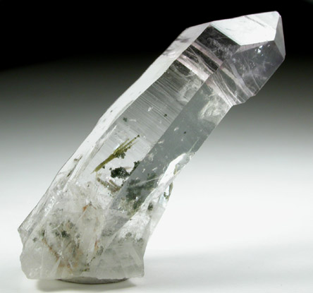 Quartz var. Amethyst with Rutile and Clinochlore from Garden Slug Claim, Hansen Creek, King County, Washington