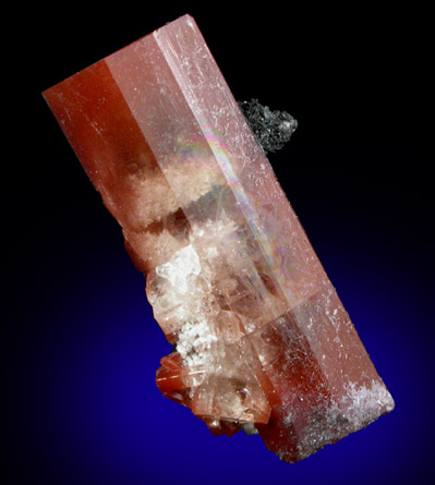 Topaz with Hematite inclusions from Tepetates, San Luis Potosi, Mexico