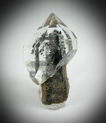 Quartz var. Herkimer Diamond scepter-shaped crystals from Treasure Mountain Mine, Little Falls, Herkimer County, New York