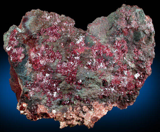 Cuprite and Goethite-Hematite from Ray Mine, Mineral Creek District, Pinal County, Arizona