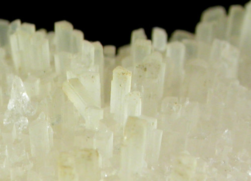 Natrolite over Pectolite from Prospect Park Quarry, Prospect Park, Passaic County, New Jersey