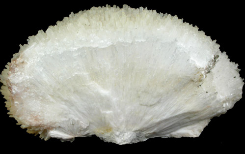 Natrolite over Pectolite from Prospect Park Quarry, Prospect Park, Passaic County, New Jersey