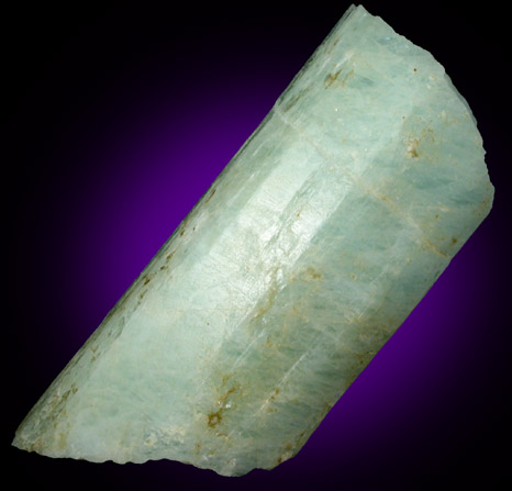 Beryl (18-sided crystal) from McGinnis Mine, Wentworth, Grafton County, New Hampshire