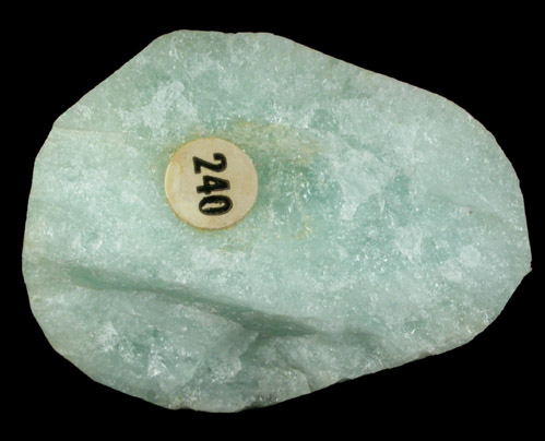 Beryl (18-sided crystal) from McGinnis Mine, Wentworth, Grafton County, New Hampshire