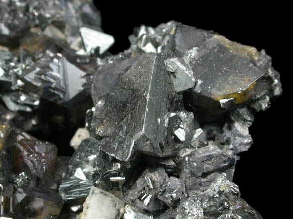 Tetrahedrite on Sphalerite from Cavnic Mine (Kapnikbanya), Maramures, Romania