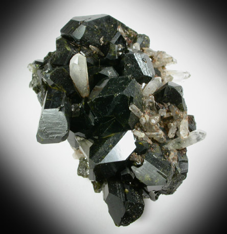 Epidote with Quartz from Green Monster Mountain-Copper Mountain area, south of Sulzer, Prince of Wales Island, Alaska