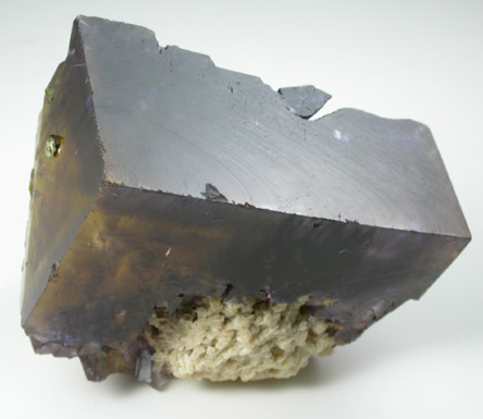 Fluorite with Barite from Cave-in-Rock District, Hardin County, Illinois