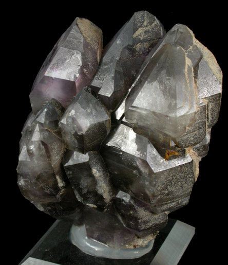 Quartz var. Amethyst-Smoky from near Milan, Coos County, New Hampshire