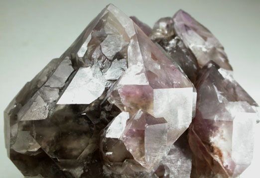 Quartz var. Amethyst-Smoky from near Milan, Coos County, New Hampshire