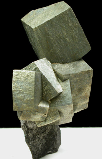 Pyrite from Route 81 road cut, south of Syracuse, Onondaga County, New York