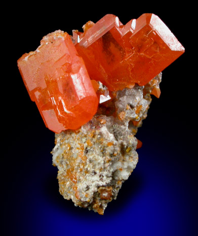 Wulfenite from Red Cloud Mine, Silver District, La Paz County, Arizona