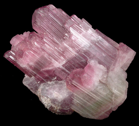 Elbaite Tourmaline with Lepidolite from Himalaya Mine, Mesa Grande District, San Diego County, California