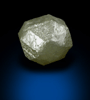 Diamond (1.33 carat greenish-gray complex crystal) from Mbuji-Mayi (Miba), Democratic Republic of the Congo