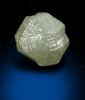 Diamond (1.53 carat gray complex crystal) from Mbuji-Mayi (Miba), Democratic Republic of the Congo