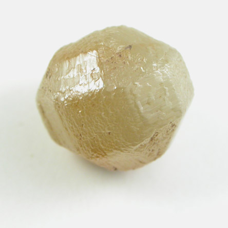 Diamond (1.74 carat gray-brown complex crystal) from Mbuji-Mayi (Miba), Democratic Republic of the Congo
