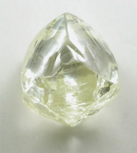 Diamond (1.27 carat gem-grade yellow dodecahedral crystal) from Ippy, northeast of Banghi (Bangui), Central African Republic