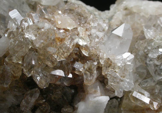 Quartz from railroad cut on eastern shore of Hudson River, between Schodack Landing and Poolsburg, Columbia County, New York