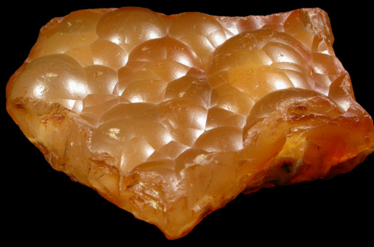 Quartz var. Carnelian from Stirling Brook, Warren Township, Somerset County, New Jersey