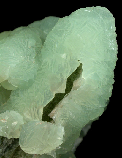 Prehnite pseudomorphs after Anhydrite from Upper New Street Quarry, Paterson, Passaic County, New Jersey