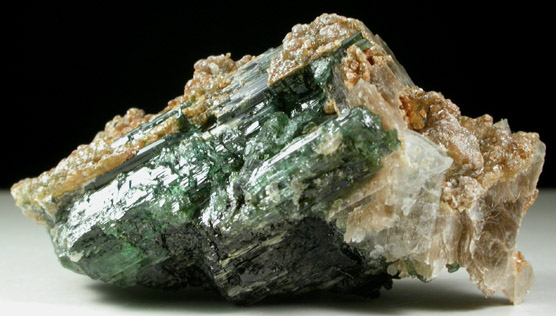 Elbaite Tourmaline with Lepidolite from Bennett Quarry, Buckfield, Oxford County, Maine