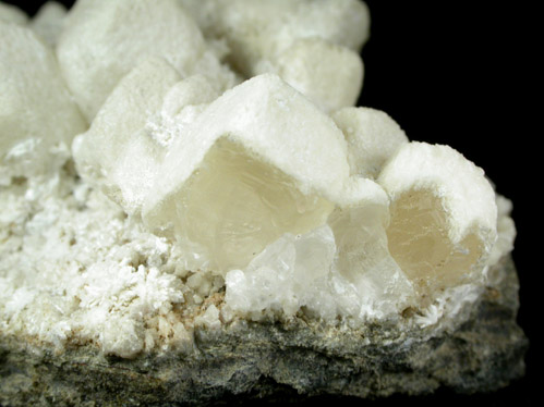 Calcite and Mesolite from Chimney Rock Quarry, Bound Brook, Somerset County, New Jersey