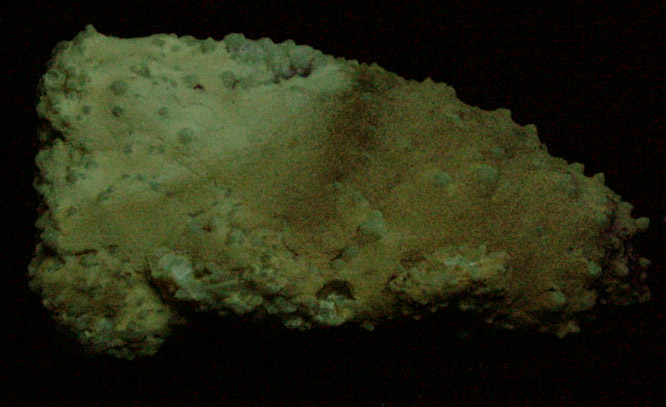 Dickite over Quartz from Minersville Coal Mining District, Schuylkill County, Pennsylvania