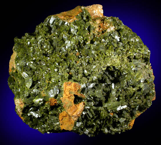 Pyromorphite from Wheatley Mine, Phoenixville, Chester County, Pennsylvania